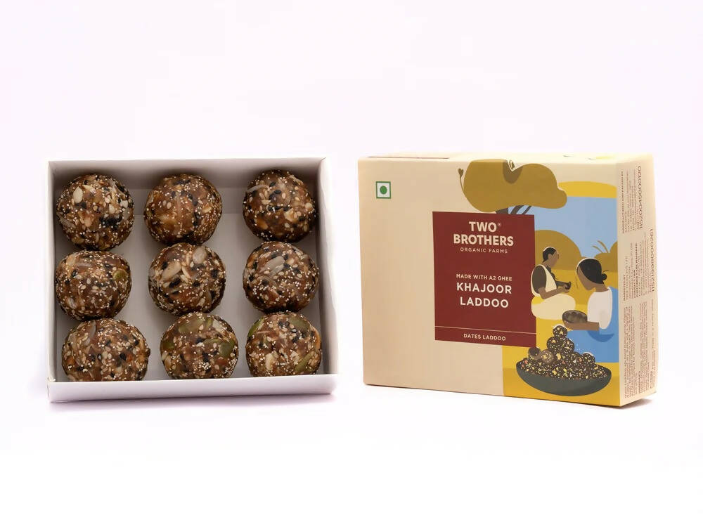 Two Brothers Organic Farms Khajoor Laddoo | Swadesiicart