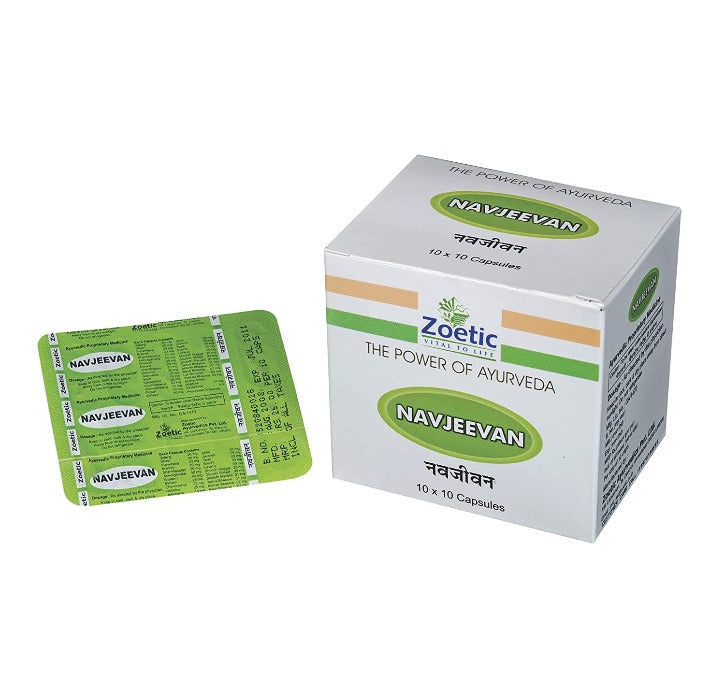 Zeotic Ayurveda Navjeevan Capsules | Swadesiicart