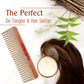 Keya Seth Neem Wooden Comb Wide Tooth - Swadesiicart