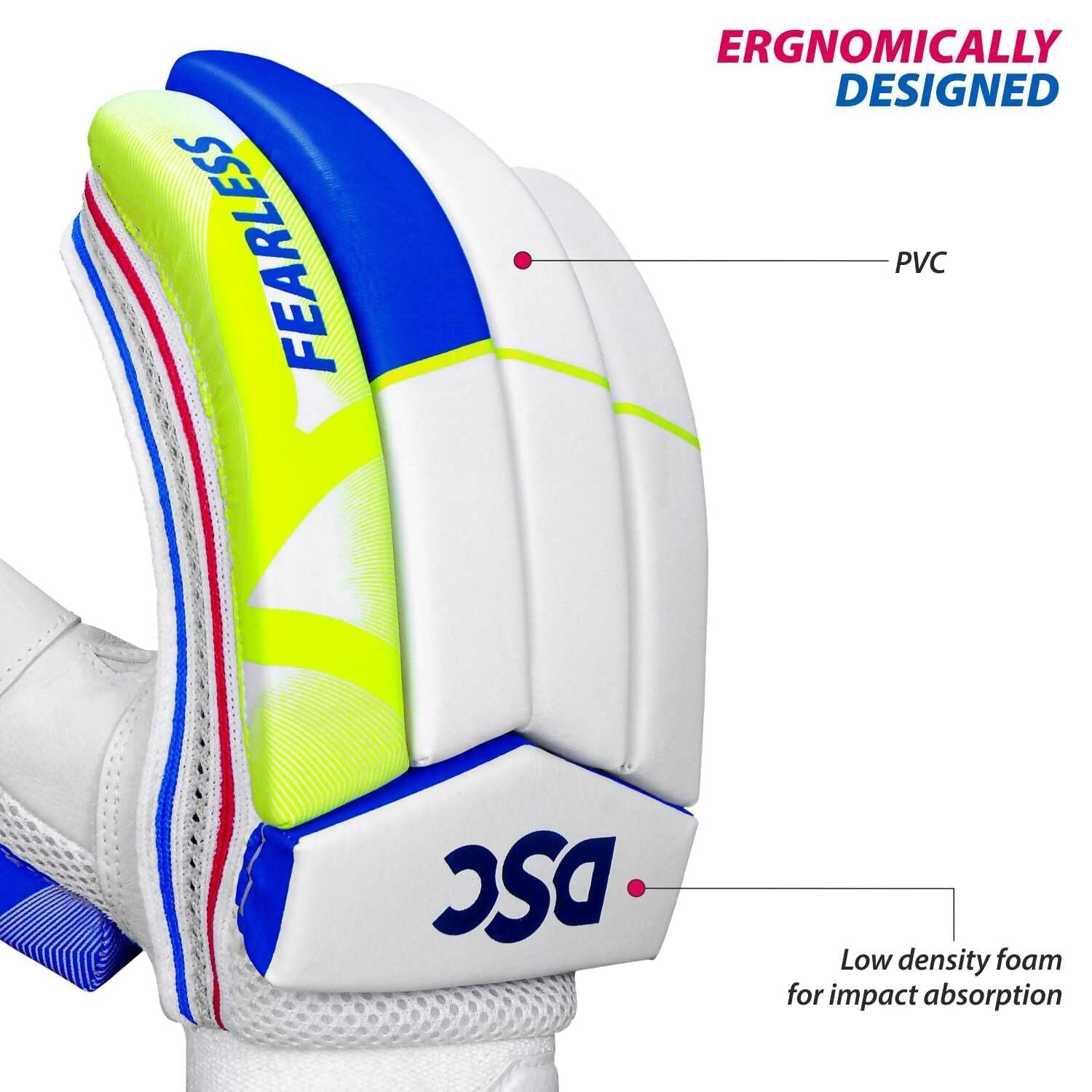 DSC Intense Attitude Men's Cricket Batting Gloves (Colour May Vary) - Swadesiicart