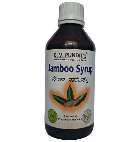 B V Pundit's Jamboo Syrup - Swadesiicart