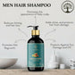 Ivory Natural Men Shampoo For Deep Cleansing, Scalp Wellness, Hair Shine & Dandruff Control | Swadesiicart