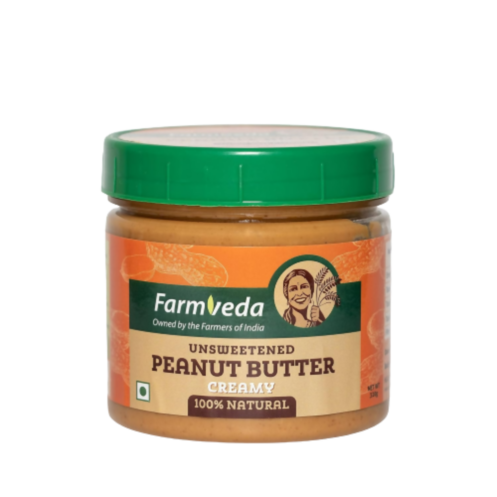 Farmveda Unsweetened Peanut Butter - Farmveda
