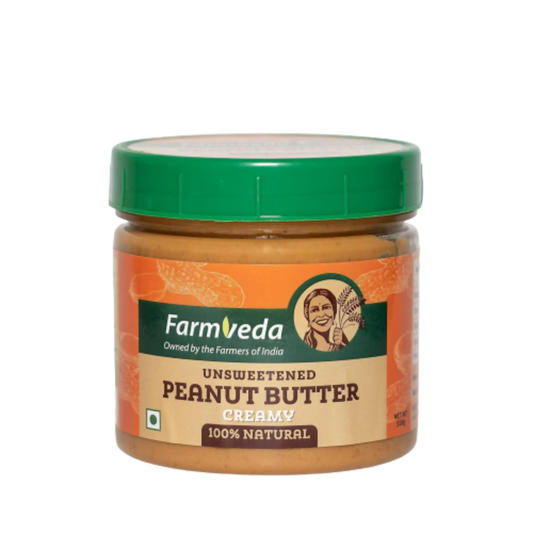 Farmveda Unsweetened Peanut Butter - Farmveda