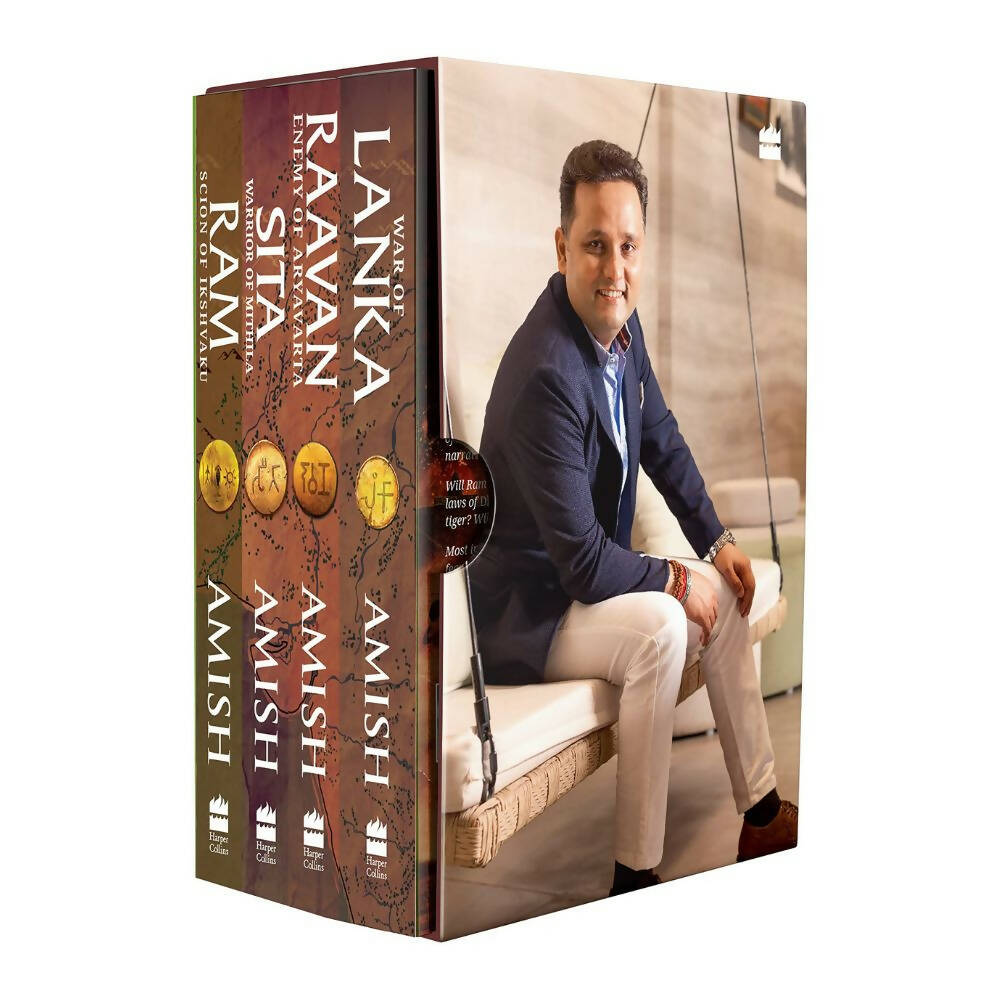 The Ram Chandra Series: Boxset of 4 Books by Amish Tripathi | Swadesiicart