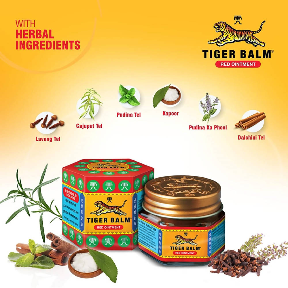 Tiger Balm Red Ointment - Swadesiicart