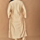 Morchari Women And Hand Embroidery Co-Ord Set-Beige - Swadesiicart