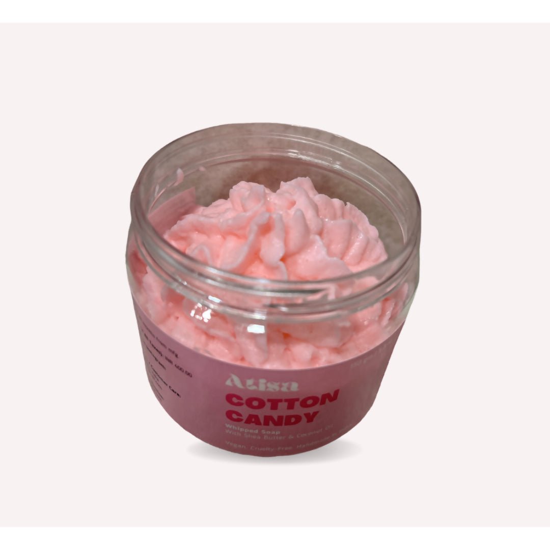 Atisa Cotton Candy Whipped Soap | Swadesiicart