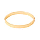 NVR Men's Gold Metal Interlock Kada Bracelet - Swadesiicart