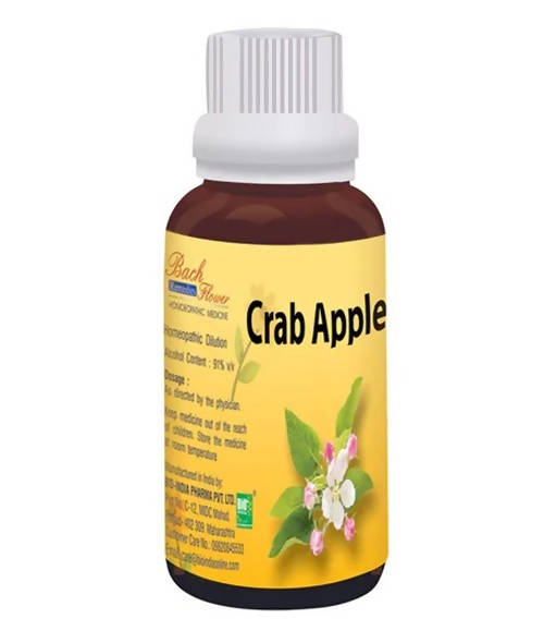 Bio India Homeopathy Bach Flower Crab Apple Dilution | Swadesiicart