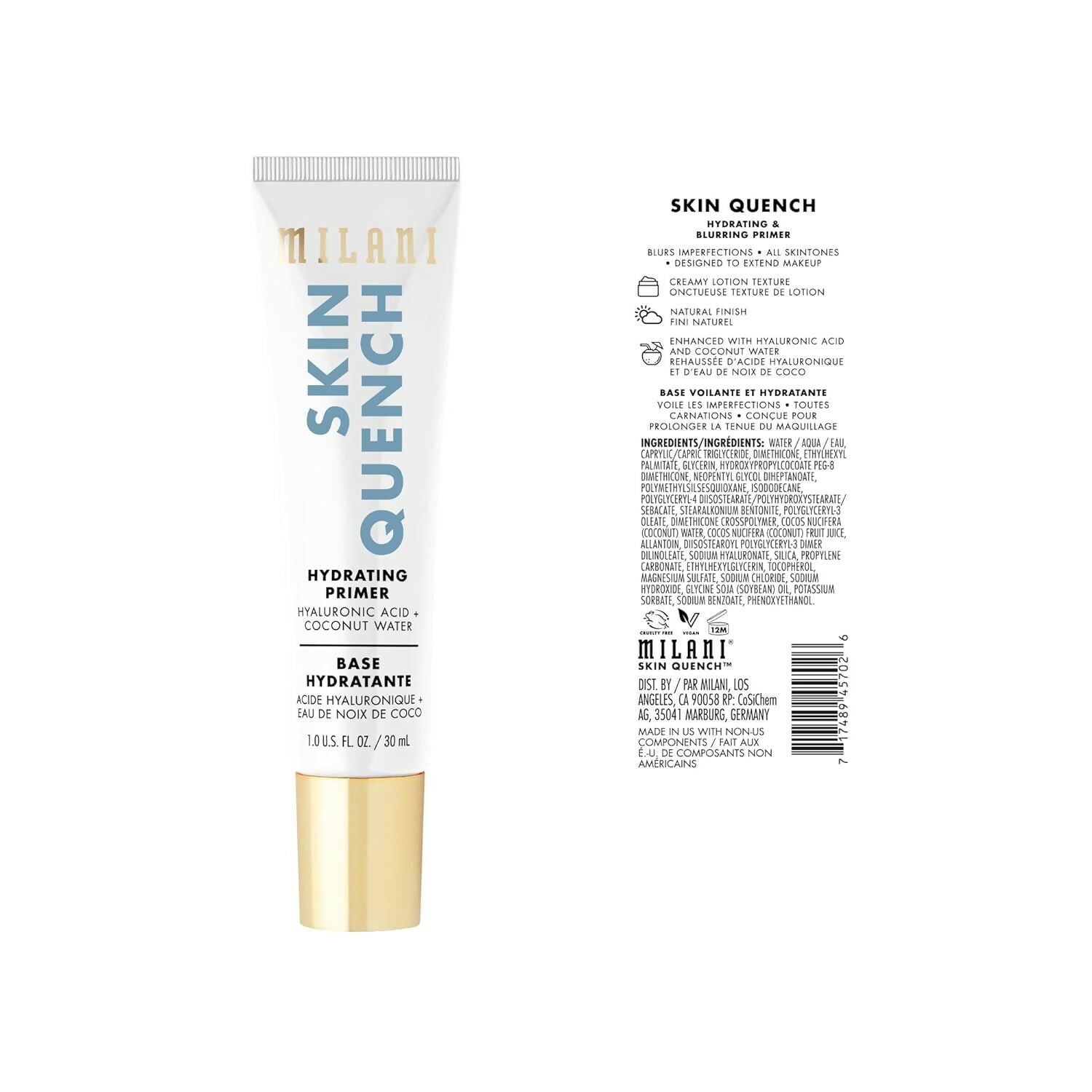 Milani Skin Quench Hydrating Face Primer | Swadesiicart