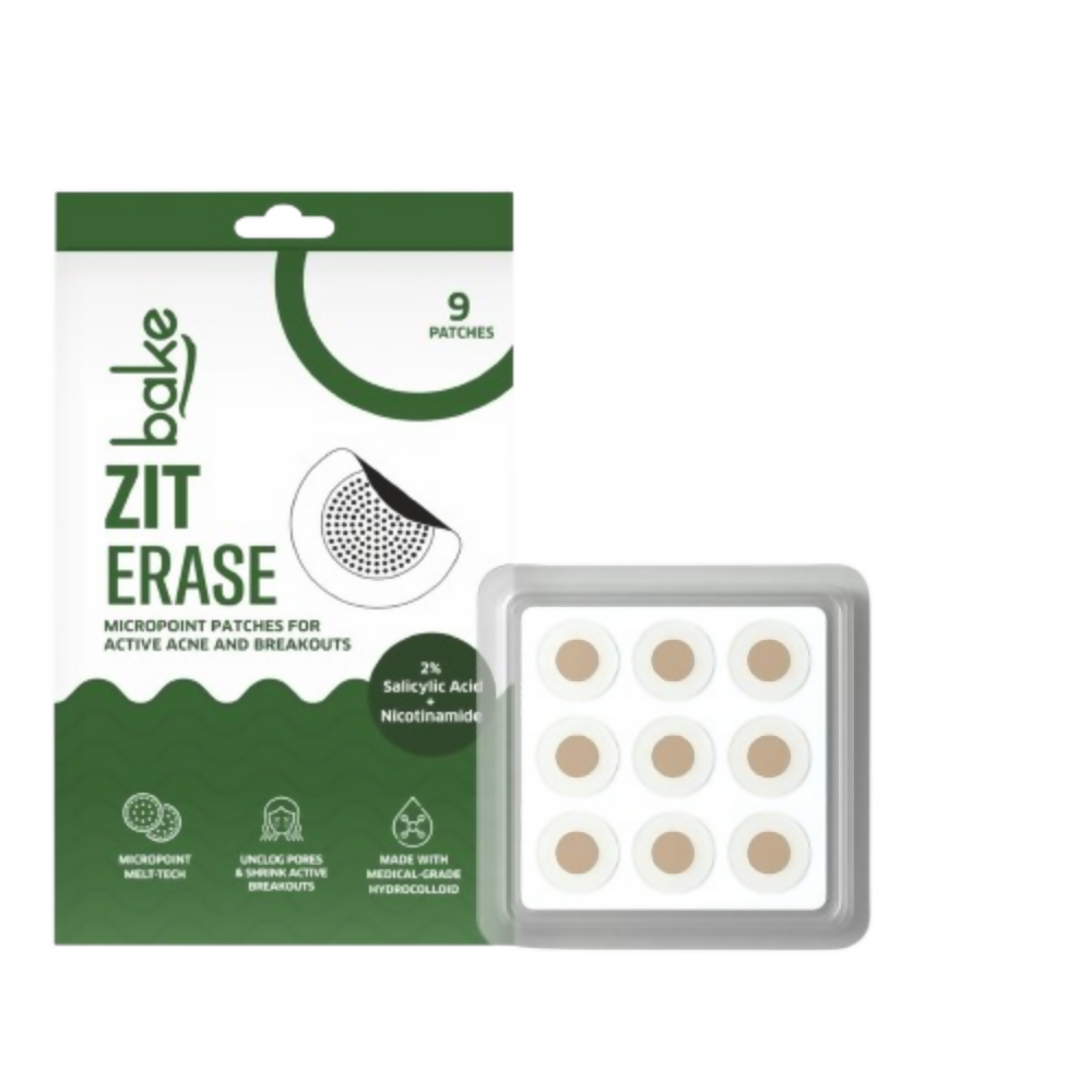 Bake Zit Erase Micro point Patches for Active Acne & Breakouts | Swadesiicart