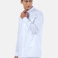 Ramraj Cotton Mens 100 % Cotton Viceroy Full Sleeve White Shirt | Swadesiicart