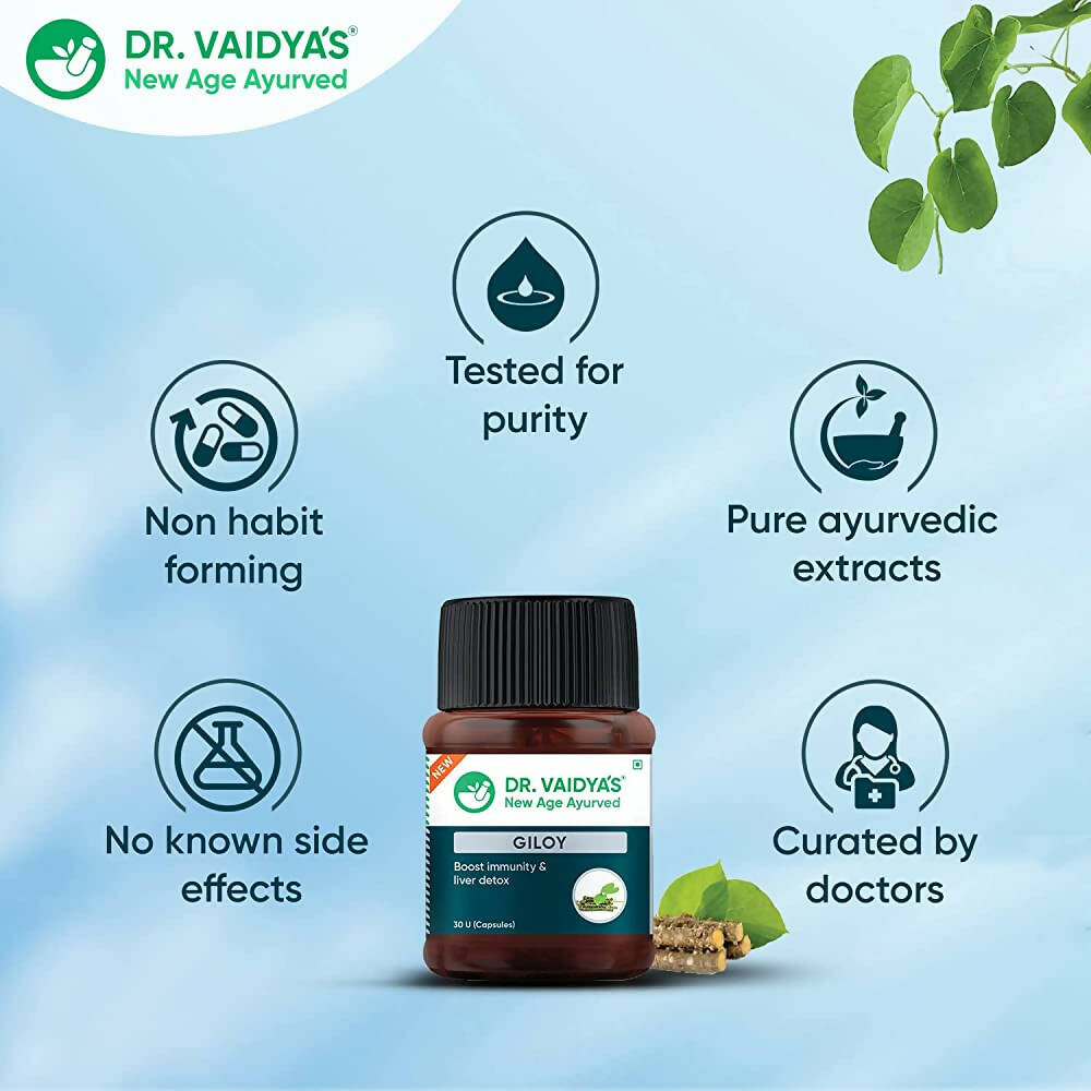 Dr. Vaidya's Giloy Capsules - Swadesiicart