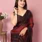 Attractive These Party Wear Ready To Wear Saree - Burgundy | Swadesiicart