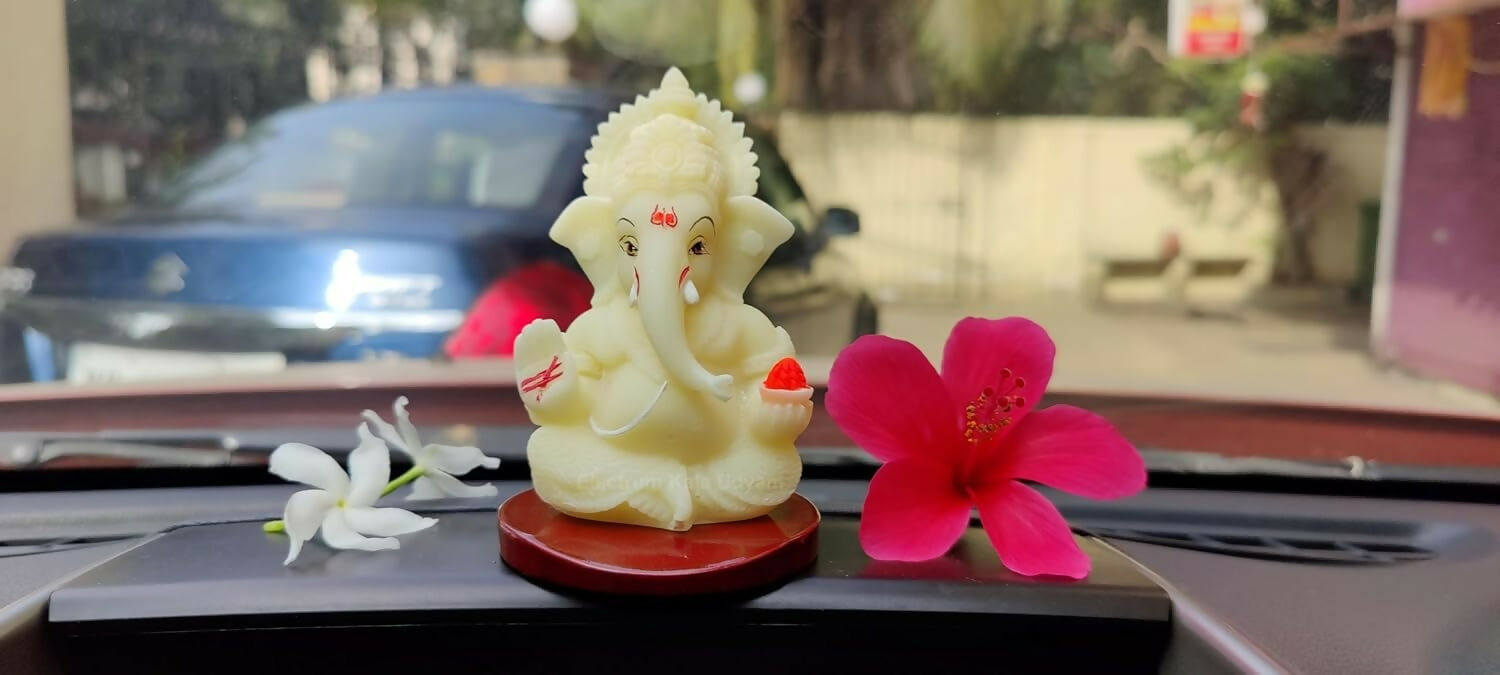Electrum Kala Udyam Ganesha Idol - Swadesiicart