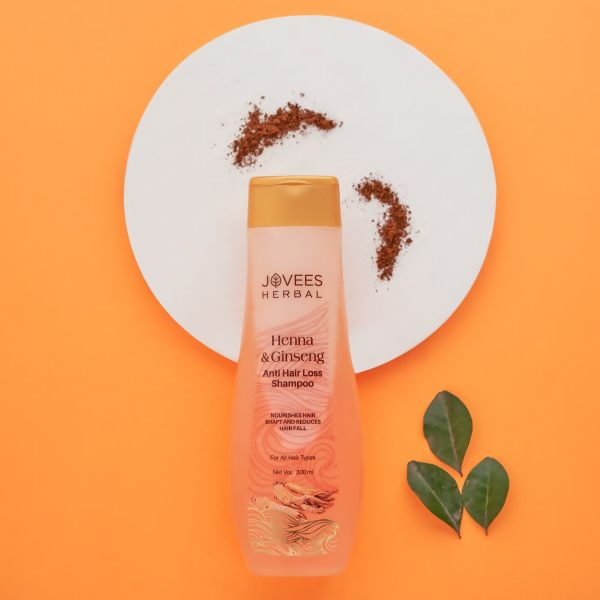Jovees Henna & Ginseng Anti Hair Loss Shampoo - Swadesiicart