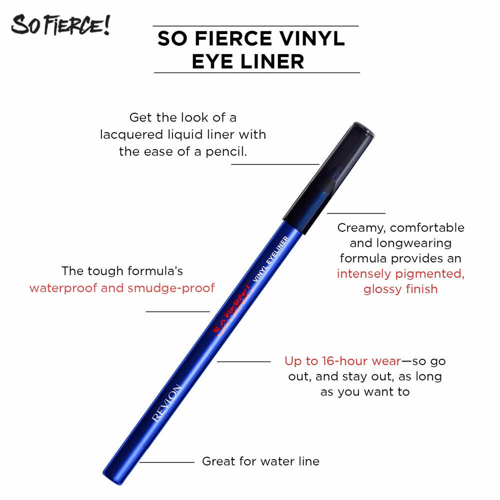 Revlon So Fierce Vinyl Eye Liner - Royal Rules - Swadesiicart
