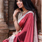 Joban Fashion Maroon Red Colour Banarasi Katan Pure Handloom Banarasi Silk Saree | Swadesiicart