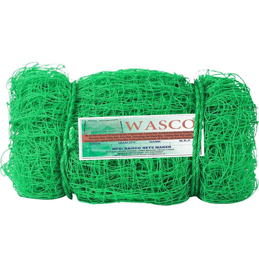Wasco Nylon 10X10 Foot Cricket Net (Green)