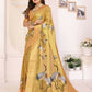 Joban Fashion Golden Cranes Patterns Banarasi Silk Sarees | Swadesiicart