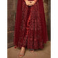 Maisha 7204 hit design on net fabric | Swadesiicart