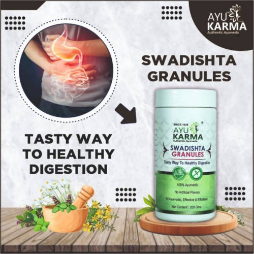 Ayukarma Ayurveda Swadishta Granules | Swadesiicart