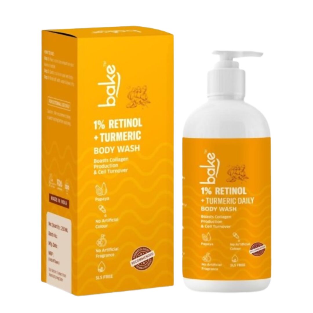 Bake 1% Turmeric Body Wash | Swadesiicart
