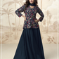 Anaita Blue Chinon Embroidered With Sequins Work Salwar Suit