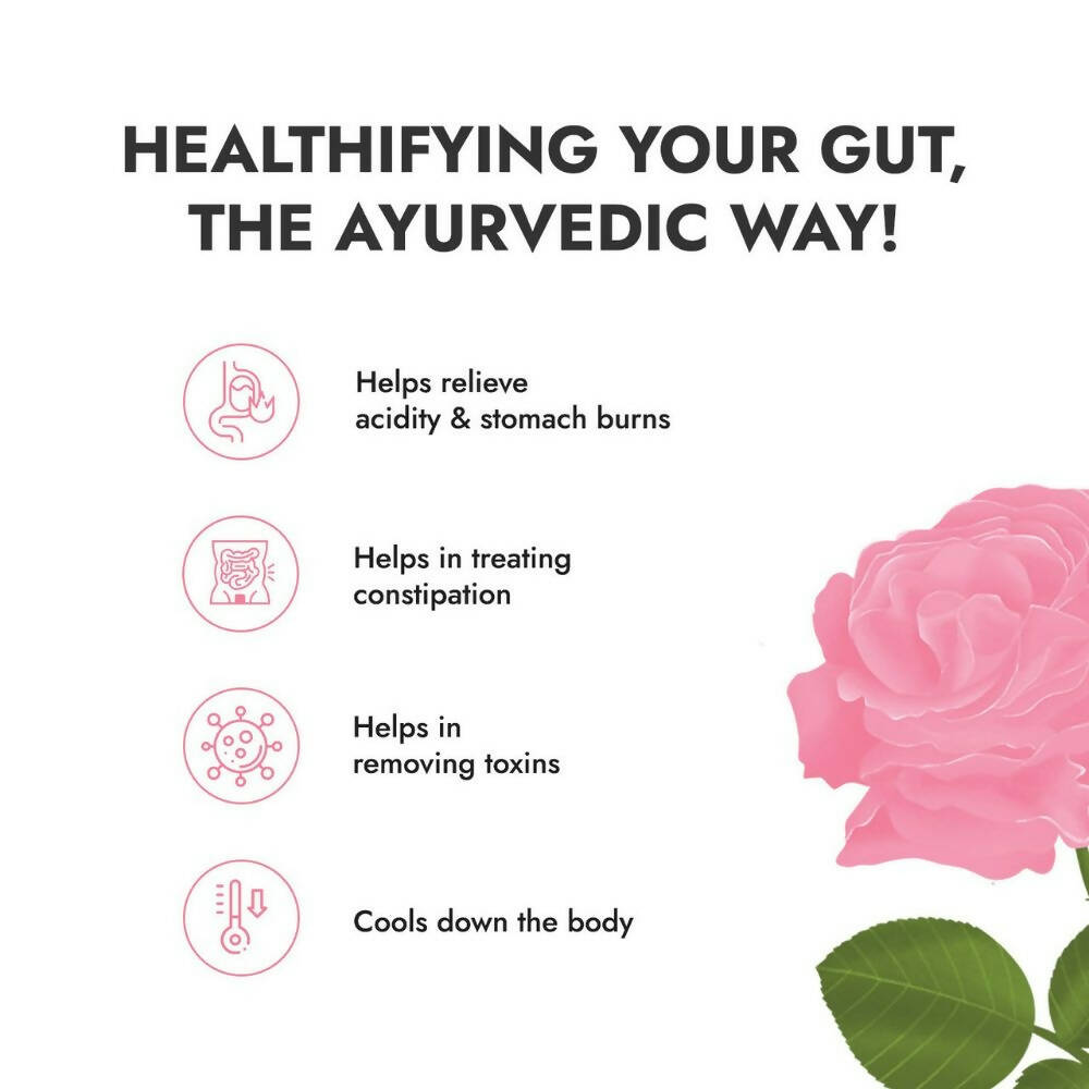 Kapiva Ayurveda Pure Foods Organic Gulkand - Swadesiicart
