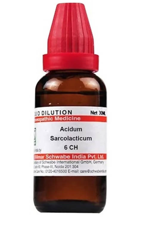 Dr. Willmar Schwabe India Acidum Sarcolacticum Dilution | Swadesiicart