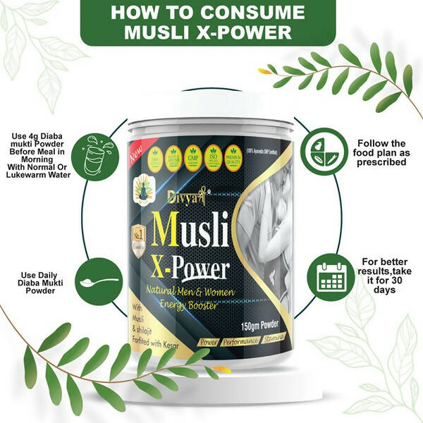 Divya Shree Musli X-Power Powder | Swadesiicart