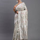 Shree Shyam Fashion Linen Cotton Beige Saree