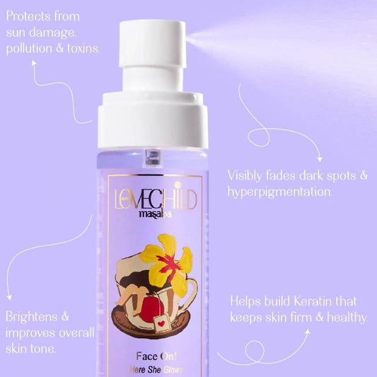 LoveChild By Masaba Gupta Face On - Brightening Face Mist | Swadesiicart