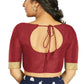 Aastha Fashion Women's Maroon Art Silk Designer Traditional Readymade Blouse