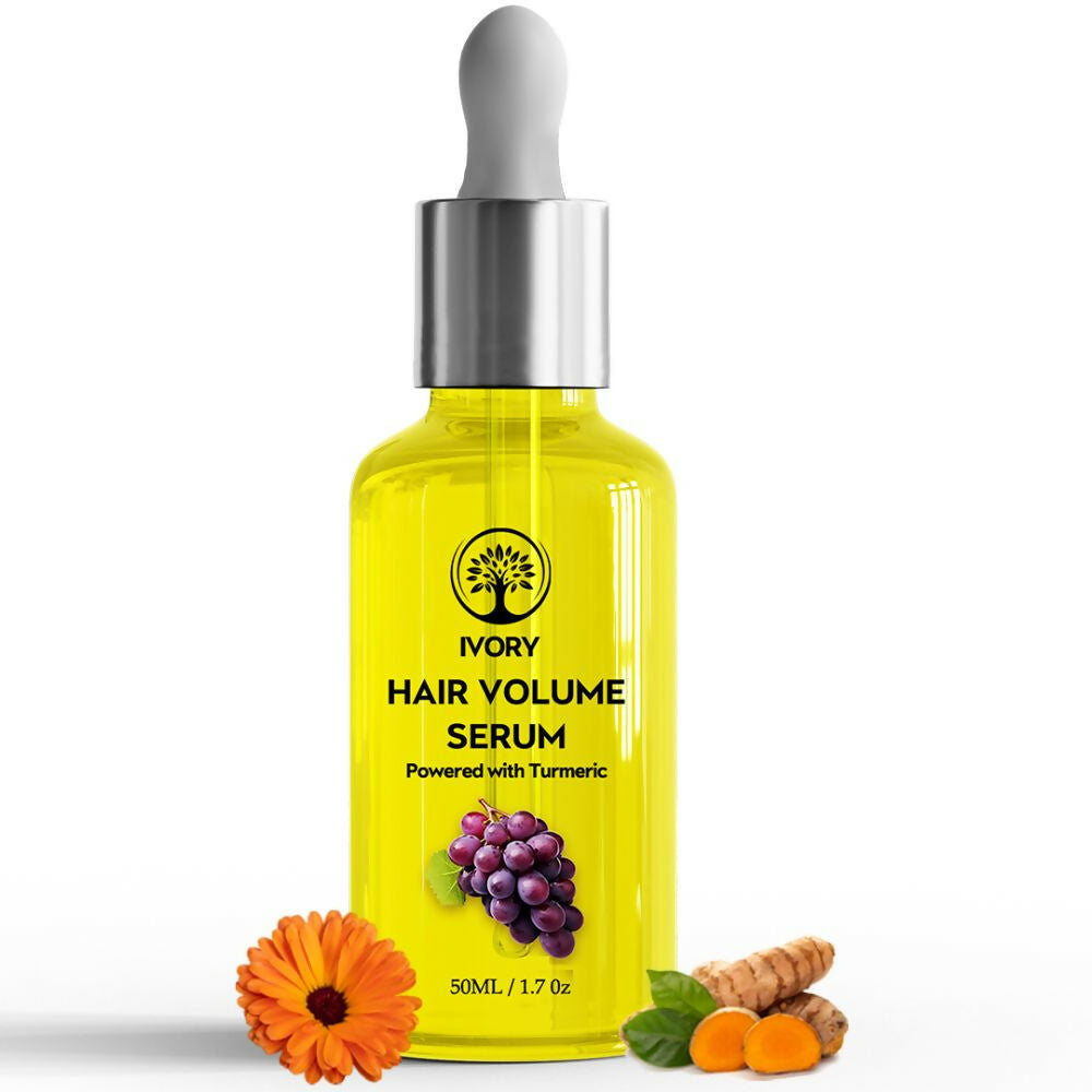 Ivory Natural Hair Volume Serum For Hair Thinning And Healthier Growth | Swadesiicart