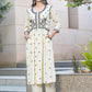 BulBul Meenaxi Beige Rayon Kurta Set - Swadesiicart