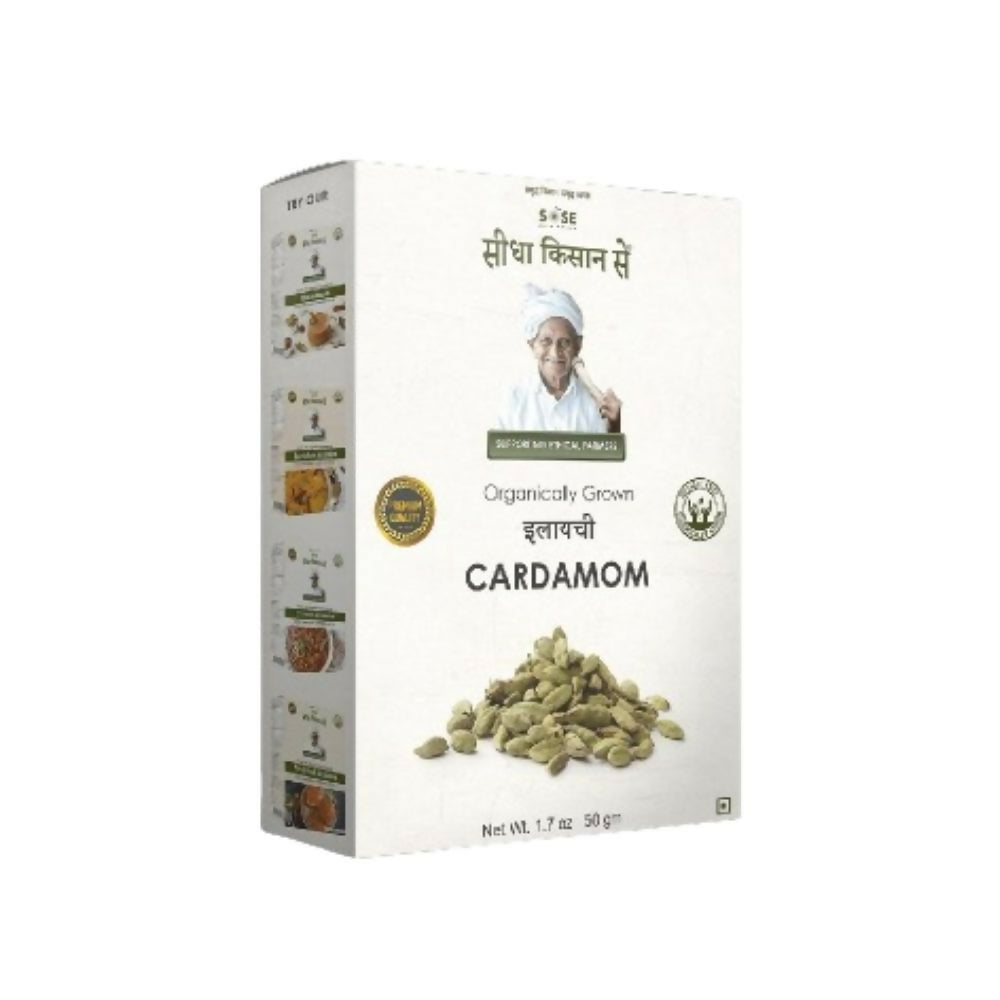 Gir Sidha Kisan Se Natural Cardamom (Elaichi) | Swadesiicart