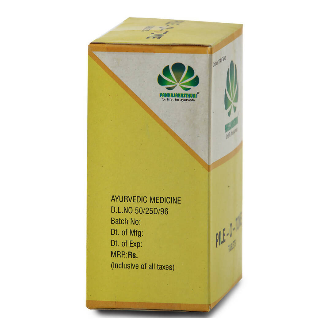 Pankajakasthuri Pile-O-Tone Tablets | Swadesiicart