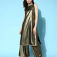 Ahalyaa Women's Traditional wear Kurta Set - Antique Gold | Swadesiicart