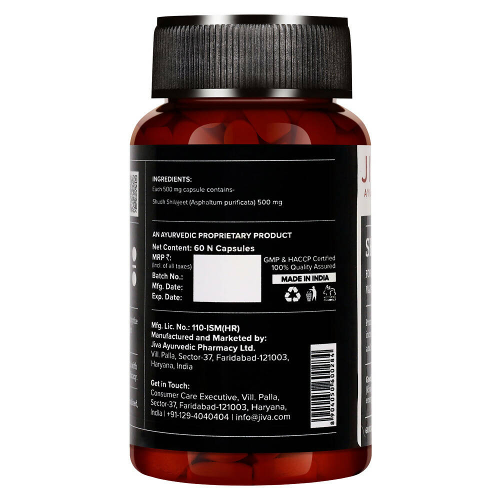 Jiva Ayurveda Pure SJ Capsules - Swadesiicart