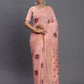 Shree Shyam Fashion Linen Cotton Light Pink Saree