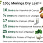 Viroga Organic Moringa Leaf Powder - Swadesiicart