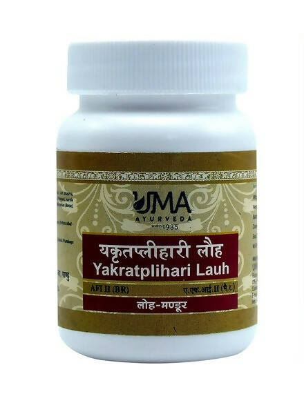 Uma Ayurveda Yakrtplihari Loh Tablets - Swadesiicart