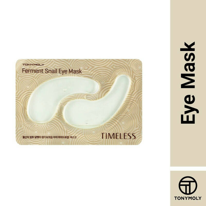 Tonymoly Timeless Ferment Snail Eye Mask - Korean Skincare - Swadesiicart