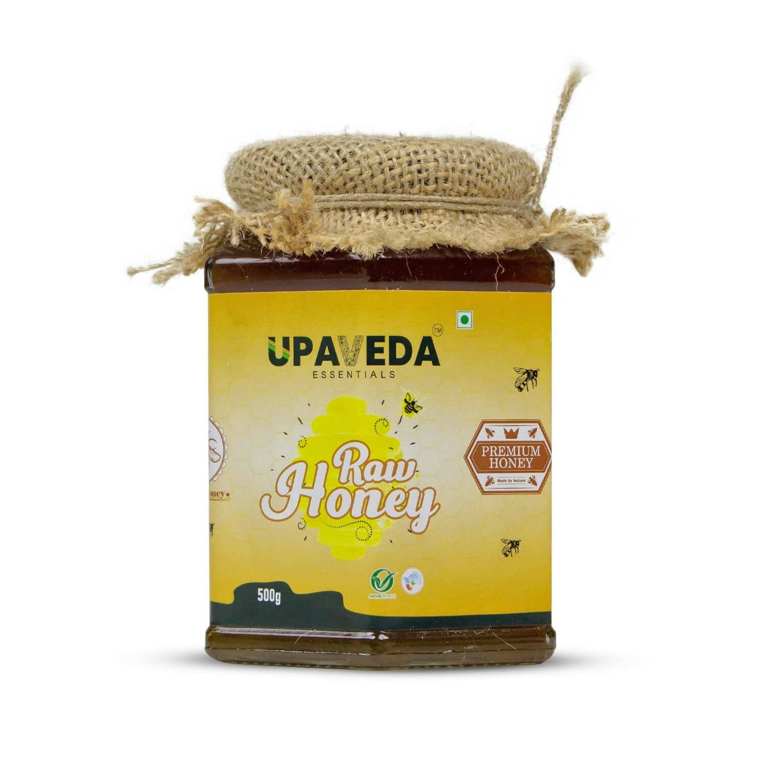 Upaveda Certified Organic Raw Honey - Swadesiicart