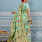 Shree Shyam Fashion Pista Silk Saree