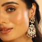 Nuyug 22K Gold Plated Serenoor Pearl Chandbali Earrings | Swadesiicart