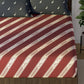 Nautica Noridge Red & White Printed Cotton 160 TC King Bedsheet with 2 Pillow Covers - Swadesiicart