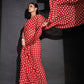 Tikhi Imli Ethnic Motifs Printed Ready To Wear Saree | Swadesiicart